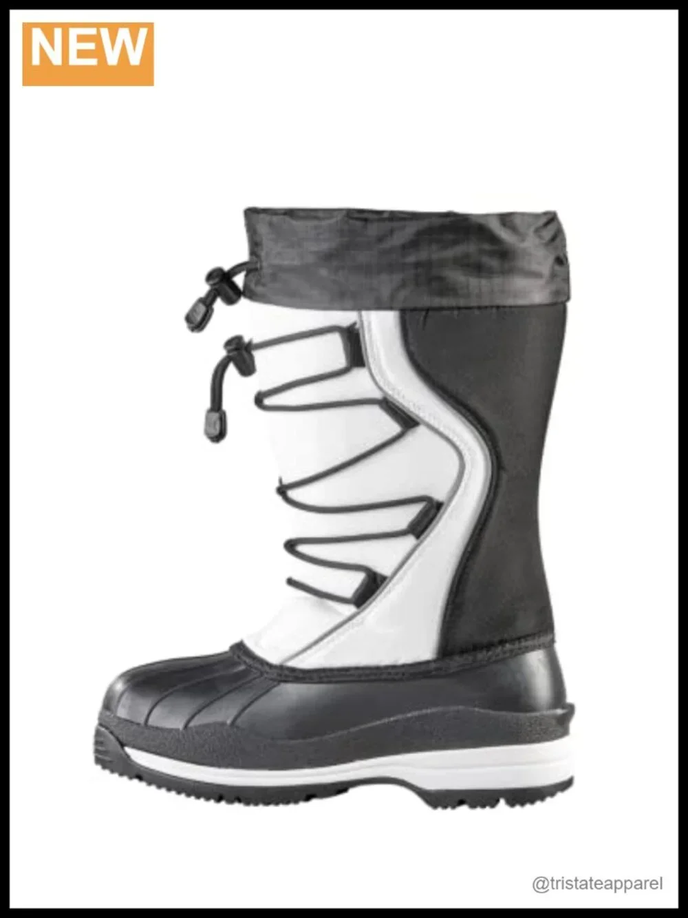 Women's Mid-Calf Lace-Up Snow Boots Waterproof Polar Arctic